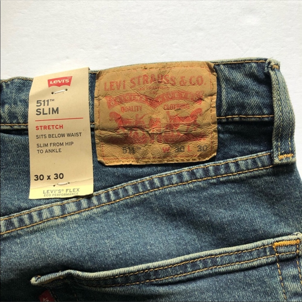 Levi Strauss & Co | Men’s 511 Slim Stretch Jeans - Picture 4 of 7